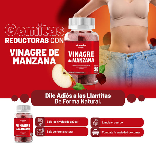 GOMITAS VINAGRE DE MANZANA + ENVIO GRATIS