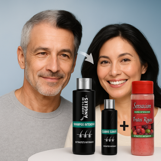 Shampoo Cubre Canas 100 % Natural + Obsequio