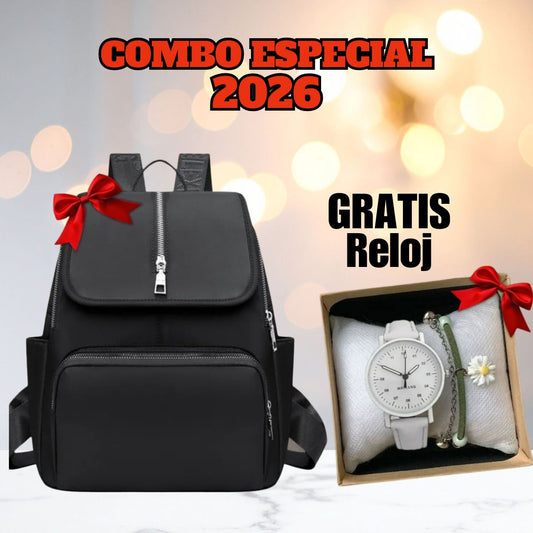 COMBO BOLSO PREMIUM + RELOJ + ENVIO GRATIS 🎁